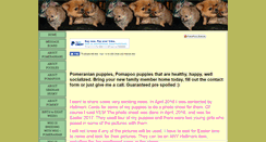 Desktop Screenshot of palmpombabies.com